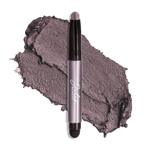 Julep Eyeshadow 101 Cream-to-Powder Waterproof Shadow Stick – Smoky Amethyst Shimmer – Long-Lasting, Crease-Proof, Rich Purple Shimmer Cream Eyeshadow with Built-in Smudger - Image 1