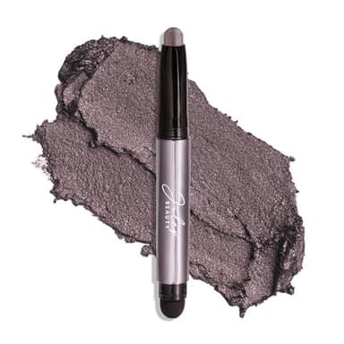 Julep Eyeshadow 101 Cream-to-Powder Waterproof Shadow Stick – Smoky Amethyst Shimmer – Long-Lasting, Crease-Proof, Rich Purple Shimmer Cream Eyeshadow with Built-in Smudger - Image 1