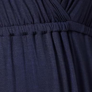 Amazon Essentials Women's Waisted Maxi Dress (Available in Plus Size), Navy, XX-Large - Image 7