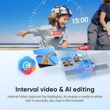 Insta360 GO 3S - 64 GB Black 4K Tiny Portable Vlogging Camera, Hands-Free POVs, Mount Anywhere, Stabilization, 140 Min Battery Life, 10m Waterproof, Apple Find My, Pet POV - Image 7