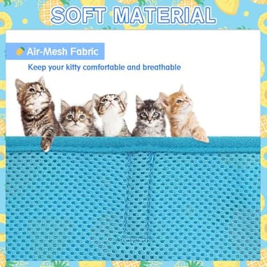 PUPTECK Soft Mesh Cat Vest Harness and Leash Set Puppy Padded Pet Harnesses Escape Proof for Cats Small Dogs Rabbits Bunny - Image 4