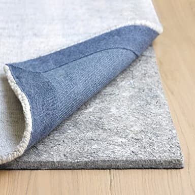 RUGPADUSA - Dual Surface - 6'x9' - 1/2" Thick - Felt + Rubber - Non-Slip Backing Rug Pad - Adds Comfort and Protection - for Hard Surface Floors - Image 1