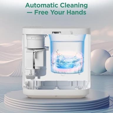 4L Electric Composter for Kitchen, Smart Compost Bin Outdoor/Indoor, Odorless/Auto-Cleaning/ 3 Modes/Intelligent LED Display, Turn Food Waste to Fertilizer for Garden, Food Waste Compost Machine - Image 6