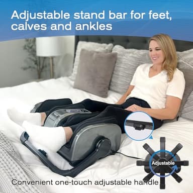 TISSCARE Foot Massager with Heat: Shiatsu Foot Massager for Plantar Fasciitis,Neuropathy, Circulation and Pain Relief for Foot Calf Gifts for Women and Men - Image 5