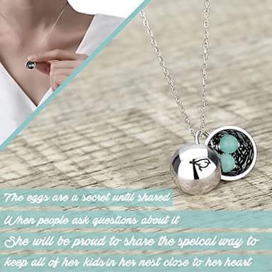 THEMEROL Gifts for Mom 925 Sterling Silver Necklace Mothers Day Gifts from Daughter Son Mama Birthday Gift for Mom New Mom Women Best Mom Ever Personalized Unique Dog Mom Valentines Christmas - Image 5