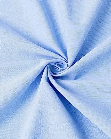 Alimens & Gentle Mens Short Sleeve Oxford Shirt Regular Fit Button Down Collar Shirts with Pocket Light Blue - Image 7