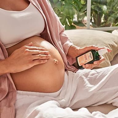 Weleda Stretch Mark Pregnancy Massage Oil, 3.4 Fluid Ounce, Plant Rich Oil with Vitamin E, Sweet Almond, Jojoba and Arnica Oils - Image 8