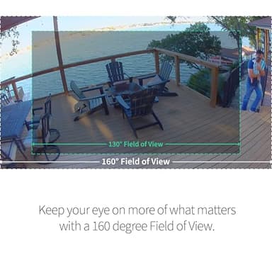 Arlo Pro 5S Spotlight Security Camera 2K HDR | Outdoor | Wireless | Dual-Band Wi-Fi Connects to the Strongest Network | 12X Zoom, 2-Way Audio, Siren, Color Night Vision, Live Stream White - Image 7