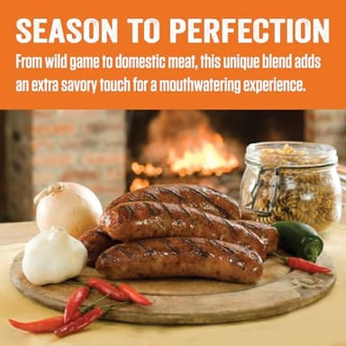 LEM Products Backwoods Sweet Italian Fresh Sausage Seasoning Kit, Ideal for Wild Game and Domestic Meat, Seasons Up to 20 Pounds of Meat, 9.5 Ounce Package - Image 5