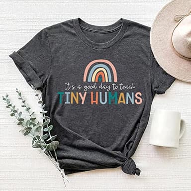 Teacher Shirts Funny Women’s Teacher Life T Shirt Graphic Tees Cute Casual Soft Cotton Shirts Tops Medium - Image 3