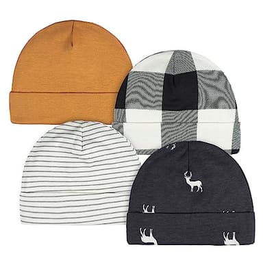 Gerber Baby Boys 12 Piece Layette Gift Set, Brown Deer, 3-6 Months - Image 3