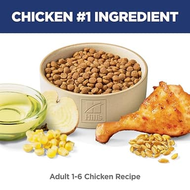 Hill's Science Diet Adult 1-6, Adult 1-6 Premium Nutrition, Dry Cat Food, Chicken Recipe, 7 lb Bag - Image 3