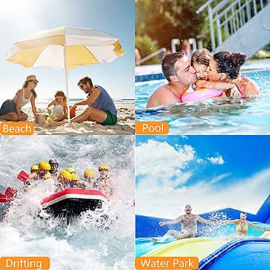 Rynapac Waterproof Phone Pouch Bag - 7.5in Water Proof Cell Phone Case for Beach Travel Must Haves, IPX8 Dry Bag with Lanyard for iPhone 16 15 Pro Max Galaxy S25 S24 Ultra, Cruise Ship Essentials 2025 - Image 8