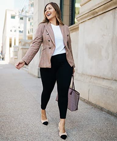 FULLSOFT 3 Pack Leggings for Women Non See Through-Workout High Waisted Tummy Control Running Yoga Pants(3 Pack Black,Black,Black,Small-Medium) - Image 4