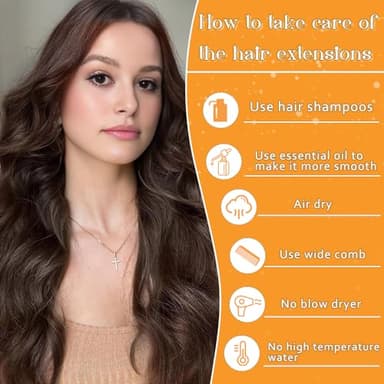YDDM 14 Inch Tape in Hair Extensions Human Hair, 20pcs Dark Brown Seamless Invisible Straight Tape in Hair Extensions 100% Remy Human Hair for Women(2#, 14 Inch) - Image 7