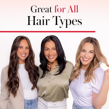 REVLON One-Step Hair Dryer and Styler, All-in-One Detangling and Straightener Brush for Salon-Quality Smooth, Straight Hair, More Shine and Less Frizz, Black - Image 7
