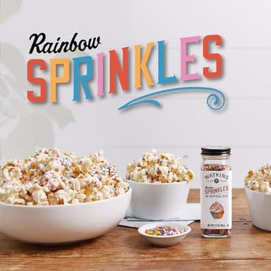 Watkins Rainbow Decorating Sprinkles, 3.4 Ounce Jar, 3-Pack - Image 3