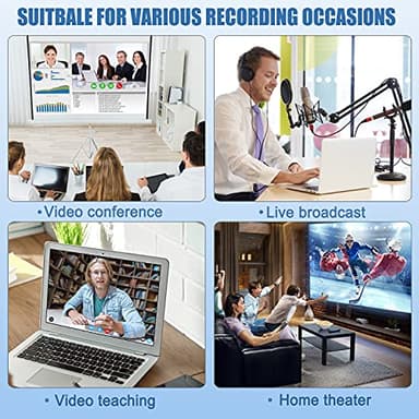 Guermok Video Capture Card, 4K USB3.0 HDMI to USB C Capture Card for Streaming, 1080P 60FPS, Compatible with iPad Mac OS Windows, Quest 3, OBS, PS5/4, Switch2/1, Xbox, Camera (Silver) - Image 6