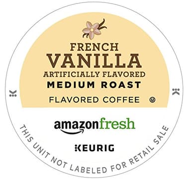 AmazonFresh 80 Ct. K-Cups, French Vanilla Flavored Medium Roast, Keurig K-Cup Brewer Compatible - Image 3
