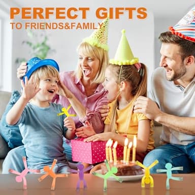 laleay 6pcs Magnetic Toys,People Figures for Kids, Adults Kids Gifts, Magnetic Men for Teens Gifts,Kids Sensory Toys - Image 5