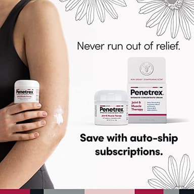 Penetrex Joint & Muscle Therapy Duo - Soothing Relief for Back, Neck, Hands, Feet & Nerves - Rub with Arnica, Vitamin B6 MSM & Boswellia - 2oz, 4oz - Image 6