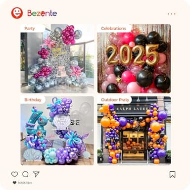 Bezente Balloon Shine Spray - 15 oz High Shine Balloon Spray, Waterproof, Long-Lasting Antioxidant, Odorless, Instant Shiny Effect for Party Balloons Decorations - Image 7