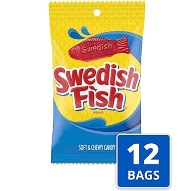 SWEDISH FISH Soft & Chewy Candy, 12-8 oz Bags - Image 4