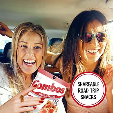 COMBOS Cheese Snacks - Pepperoni Pizza Pretzel Baked Snack Packs, Cheese Crackers Snacks, 6.3-Ounce Bag Bulk Box (Pack of 12) - Image 6