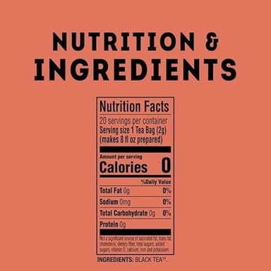 Lipton English Breakfast Tea Bags, Flavored Teabags, 120 Total Bags (20ct - Pack of 6) - Image 2