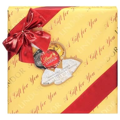 Lindt LINDOR Holiday Assorted Chocolate Candy Truffles Wrapped Gift Box, Assorted Chocolate Candy with Smooth, Melting Truffle Center, 10.1 oz. - Image 7