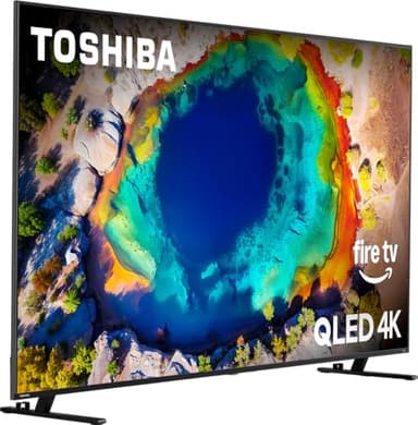 TOSHIBA 75-inch Class M550 Series QLED 4K UHD Smart Fire TV with Voice Remote with Alexa (75M550NU) - Image 2