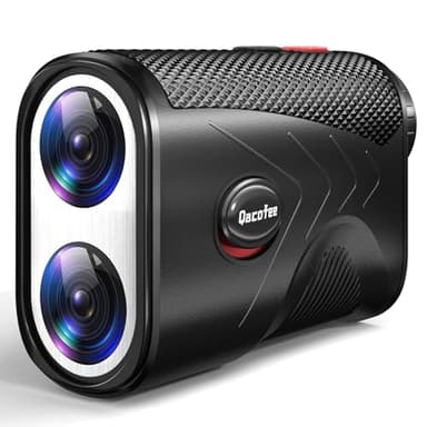 Range Finder Golf Rangefinder with Slope - 1200 Yards Laser Range Finder with Flag Lock, Vibration, 7X Magnification, Rechargeable with Magnetic Mount – Ideal Golf Accessories for Golfers & Hunting - Image 1