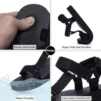 Women's Original Sport Sandals Hiking Sandals with Arch Support Yoga Mat Insole Light Weight Outdoor Water Shoes - Image 4