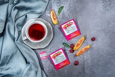 Ahmad Tea Infusions, Peach and Raspberry Teabags, 20 ct (Pack of 1) - Decaffeinated & Sugar-Free - Image 4