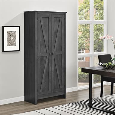 SystemBuild Evolution Farmington 31.5" Wide Storage Cabinet - Rustic Gray - Image 4