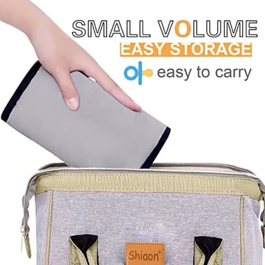 Shiaon Baby Sling Carrier, Baby Carrier Newborn to Toddler(7-45lbs), Toddler Carrier with Safety Buckle, One Shoulder Adjustable Shoulder Strap, One Size Fits All, Dark Green - Image 6