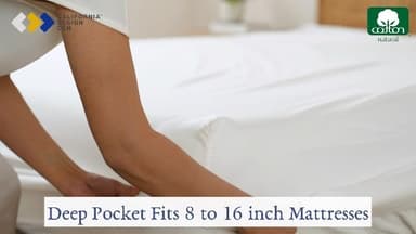 California Design Den Split King Sheets Sets for Adjustable Bed - Soft 400 Thread Count Sateen, Natural 100% Cotton Sheets, Deep Pockets for a Snug Fit, Durable Bedding Set - White - Image 8