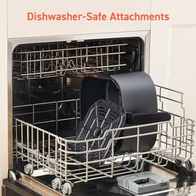 COSORI Air Fryer Pro 9-in-1, Compact 5QT, 450℉: Half Time & Chef-Grade Cook, One-Wipe Clean Glass Panel, 130+ In-App Recipes with Nutritional Info, Nonstick & Dishwasher-Safe Basket, Ceramic, Gray - Image 7