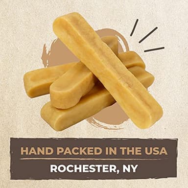 Mighty Paw Yak Cheese Chews for Dogs | All-Natural Long Lasting Pet Treats. Odorless and Great for Oral Health. Limited-Ingredient Chews for Puppies & Power-Chewers (Large, 8 Pack) - Image 8