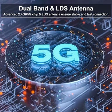 TTQ Wireless HDMI Transmitter and Receiver, TTQ Wireless HDMI Extender 4K Supported, Metal Housing, LED Display, 100FT Range, 2.4G&5G, for PC/Laptop/Camera/HDTV/Projector/TV Box - Image 5