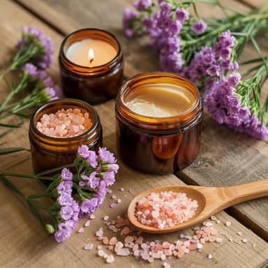 UPBUD 2oz Amber Glass Jars with Lids - 40 Pack Leakproof Small Cosmetic Containers with Inner Liners, Wide-Round Smooth Mouth, Sealable for Creams, Lotions, Essential Oils, Body Butter, Travel Samples - Image 3