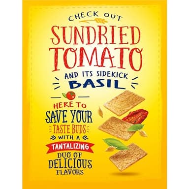 Wheat Thins Sundried Tomato & Basil Snacks, Whole Grain Wheat Crackers, Bulk Snack Crackers, Family Size, 6 -13 oz Boxes - Image 12