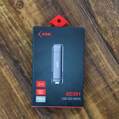 SSK 2TB External USB SSD,Fast 550MB/s 2-in-1 Dual Drive USB Type C+ USB A 3.2 Gen2 Solid State Thumb Drive Data Storage for iPhone 15/PS4/Android Phone/Tablet/Windows/Mac - Image 8