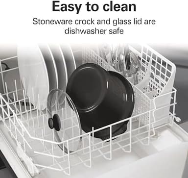 Hamilton Beach 7 Quart Programmable Slow Cooker With Flexible Easy Programming, 5 Cooking Times, Dishwasher-Safe Crock & Lid, Silver (33473 - Image 5