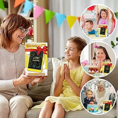 BUKEBU LCD Writing Tablet Doodle Board,10.5 inch Colorful Drawing Pad,Electronic Drawing Tablet, Drawing Pads,Travel Gifts for Kids Ages 3 4 5 6 7 8 Year Old Girls Boys (Pink) - Image 6