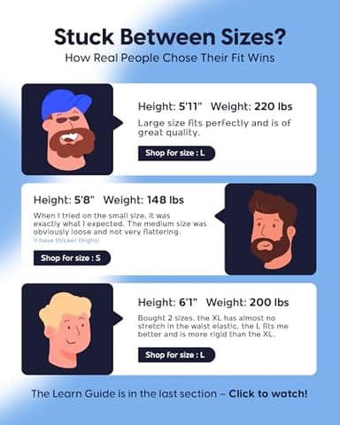 maamgic Mens Swim Trunks with Compression Liner 5" Stretch Beach Shorts Quick Dry with Zipper Pockets No-Chafing Board Shorts Blue White Stripe L - Image 8