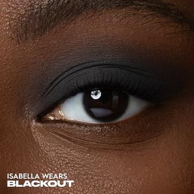 URBAN DECAY 24/7 Longwear Eyeshadow Single - High-Pigment Eye Shadow Compact, Smooth & Blendable Color, Up to 12HR Wear, Crease-free Makeup - Blackout (deep black matte) - Image 2