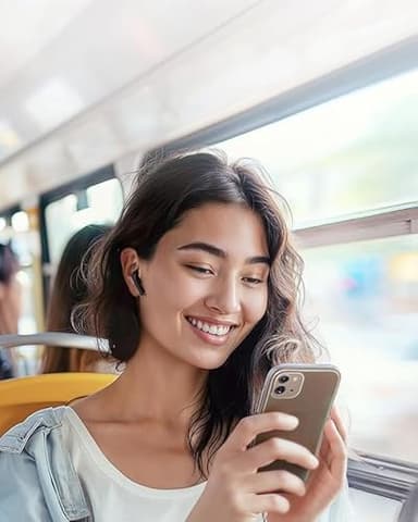 Soundcore K20i by Anker, Semi-in-Ear Earbuds, Bluetooth Wireless, 36H Playtime, Fast Charge, Clear Sound, Comfortable Fit, ENC 2-Mic Clear Calls, Custom EQ, IPX5, Bluetooth 5.3, App Control - Image 2