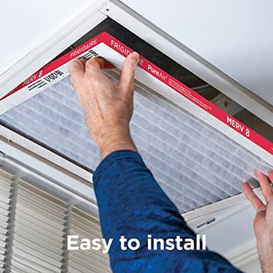 Frigidaire PureAir® 20x25x1 MERV 8 Allergen Electrostatic Pleated Air Conditioner HVAC AC Furnace Filters - 6 Pack (exact dimensions 19.81 X 24.81 X 0.81) - Image 4
