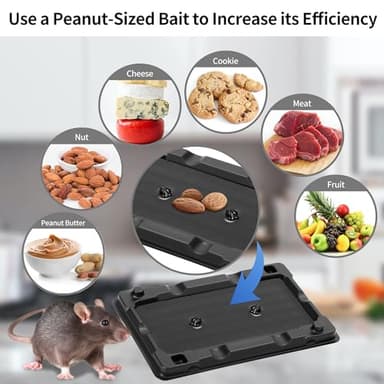 LULUCATCH Mouse & Insect Traps 12 Pack, Heavier Sticky Traps with Non-Toxic Glue for Small Mice & Insects. Sticky Mouse Traps Indoor, Easy to Set, Safe to Children & Pets - Image 6